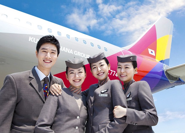 Giá vé máy bay của hãng Asiana Airlines