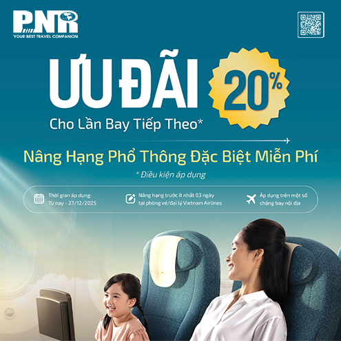 Bay cùng Vietnam Airlines: Ưu đãi kép cho hành trình đẳng cấp
