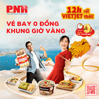 Vé bay 0 đồng khung giờ vàng 12h-14h mỗi ngày