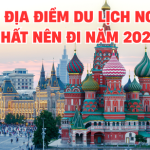 top 10 địa điểm du lịch Nga